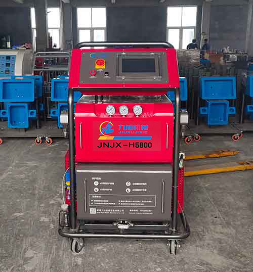 H5800PLC觸摸屏聚氨酯發(fā)泡填充機器